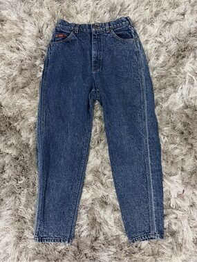 Vintage Lee Dark Blue High-Waist Jeans